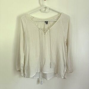 Aerie Boho Peasant Top